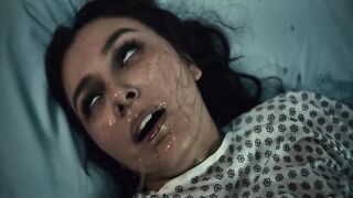 Leana Lovings and Gal Ritchie lesbian brunette close ups face sitting fingering grinding horror porn hospital masturbation medical