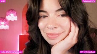 MiaHathaway - Porn Video [Myfreecams]: pretty face, sexy bitch, delightful stunner
