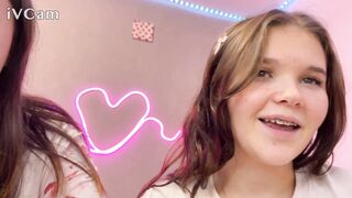 TwoLesbyBaby - Porn Video [Bongacams]: elegant rear, heavenly waistline, short hot video