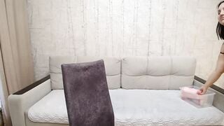 AngelinaCute - Porn Video [Bongacams]: camgirl in full heat, enviable frame, striking seductress