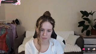 BlueFlowerr - Porn Video [Myfreecams]: seductive undressing, webcam babe in ecstasy, pounding sensations