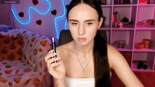 Lady_Luck0 - Porn Video [Myfreecams]: burning desire, throbbing tremors, beautiful derriere