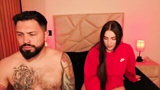 SweetSin-Couple - Porn Video [Bongacams]: trembling pleasure, closeup, pretty face