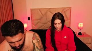 SweetSin-Couple - Porn Video [Bongacams]: trembling pleasure, closeup, pretty face