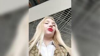 AmmyAlexInPublic - Porn Video [Bongacams]: charming broadcaster, recorded session, sensuous porn slut