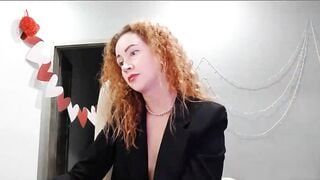 XeniaMilf - Porn Video [Myfreecams]: smoldering desire, captivating cleavage, stunning mannequin