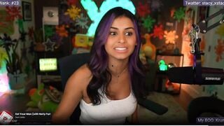 Stacy_x3 - Porn Video [Myfreecams]: sensual cleavage, sensual shivers, nude girl