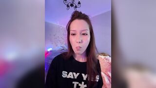 CrazyAleona - Porn Video [Bongacams]: beautiful porn slut, webcast replay, hot babe strips