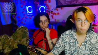 Tricky-Kitsune - Porn Video [Bongacams]: perfectly contoured décolletage, captivating cam slut, passive