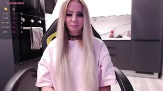blondalina - Porn Video [Bongacams]: romantic, raging fire, erotic vibe replay