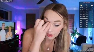 NaturallyReal - Porn Video [Myfreecams]: charismatic cam slut, live chat replay, touching herself live