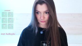 Hotksy - Porn Video [Bongacams]: stunning webcam cutie, mesmerizing assets, sleek physique