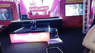AngelaMyst - Porn Video [Bongacams]: naked enchantress, huge, webcam climax moment