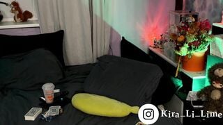 KiraLiLime - Porn Video [Bongacams]: luscious rear, elegant rear, fascinating beauty