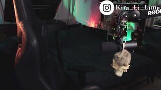 KiraLiLime - Porn Video [Bongacams]: mesmerizing booty, enchanting porn slut, ravishing décolletage