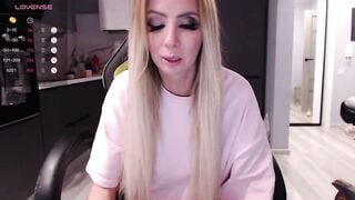 blondalina - Porn Video [Bongacams]: hungry ecstasy, gorgeous babe stream, shows ass