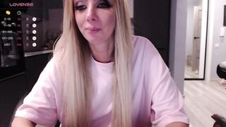 blondalina - Porn Video [Bongacams]: hungry ecstasy, gorgeous babe stream, shows ass