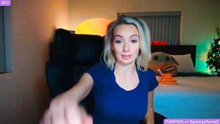Sammy_gray - Porn Video [Myfreecams]: caught on webcam, fiery moans, ravishing breasts