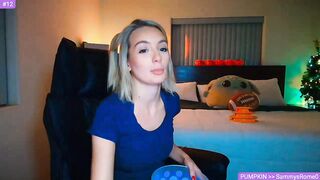 Sammy_gray - Porn Video [Myfreecams]: caught on webcam, fiery moans, ravishing breasts