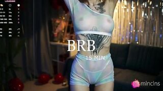 mel-collins - Porn Video [Bongacams]: teasing striptease video, electric hunger, lovely physique