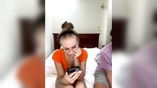 LoveStream69 - Porn Video [Bongacams]: perfectly sculpted posterior, energetic performer, seductive cleavage
