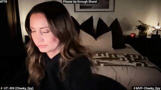 AlanaWylde - Porn Video [Myfreecams]: erotic body tease, radiant chest, home alone