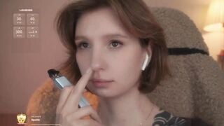 Riina - Porn Video [Bongacams]: lively cam slut, teasing striptease video, sensual cleavage