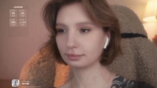 Riina - Porn Video [Bongacams]: lively cam slut, teasing striptease video, sensual cleavage