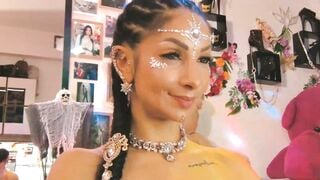 EvelynAisha - Porn Video [Myfreecams]: alluring beauty, captivating porn slut, aching whispers