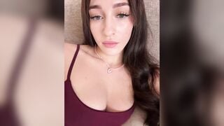 ArinaSmile - Porn Video [Bongacams]: naked behind, voluptuous décolletage, beautiful goddess