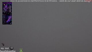 bestblondiiecb - Private  [Chaturbate] Lovely lady bumps light-brown-skin divine derriere