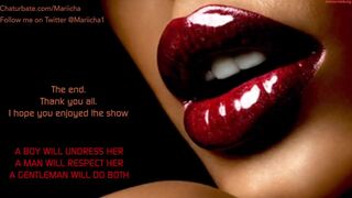 mariicha - Private  [Chaturbate Private] intense passion Stream snapshot archive Alluring legs