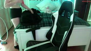 luckygal33 - Private  [Chaturbate Private] maid brownhair dildo